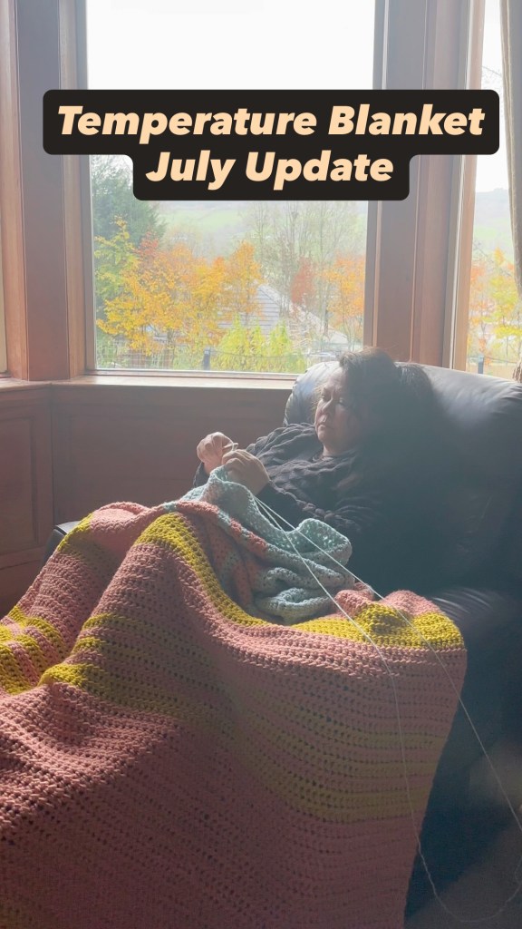 Stitching the Seasons: Tracking Climate with a Temperature Blanket