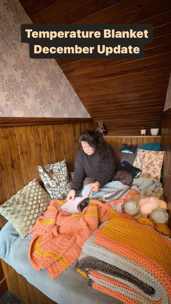 Tracking Climate with a Temperature Blanket (COMPLETED 2023)