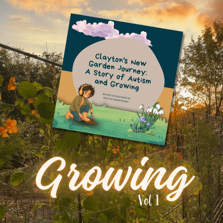 Children's Story Books Autism and Gardening Clayton's New Garden Journey: A Story of Autism and Growing