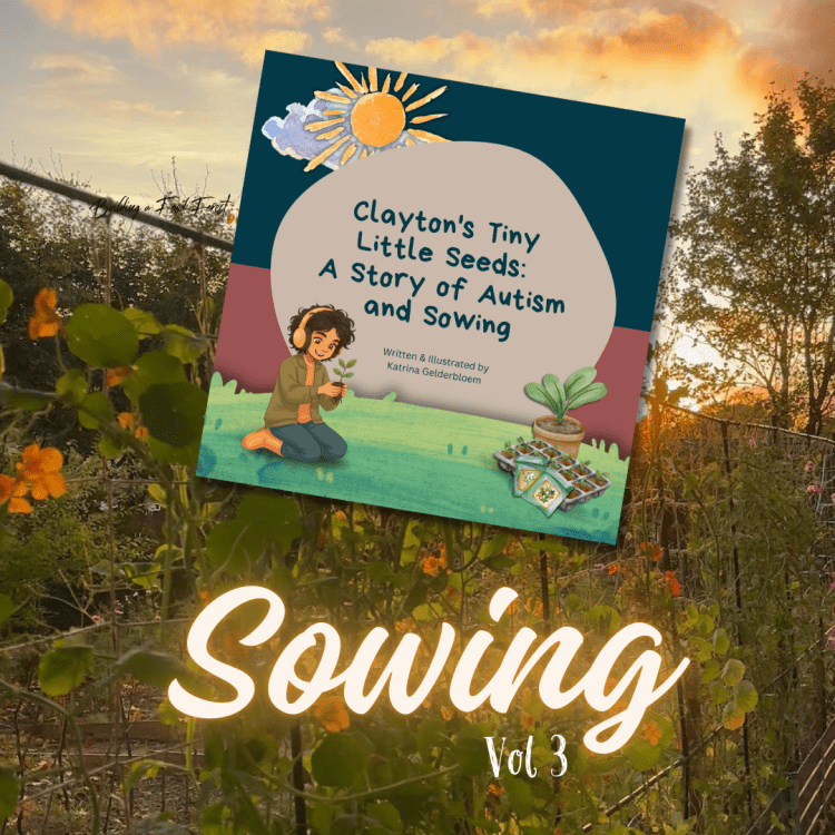 Children's Story Books Autism and Gardening Clayton's Tiny Little Seeds: A Story of Autism and Sowing