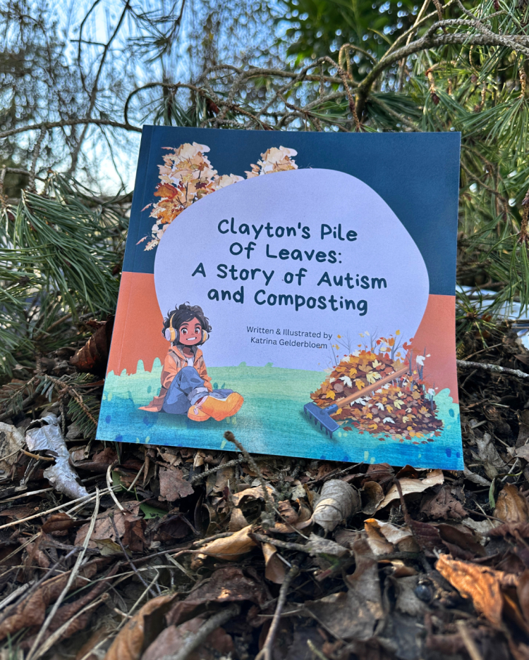 Clayton's Pile Of Leaves: A Story of Autism and Composting