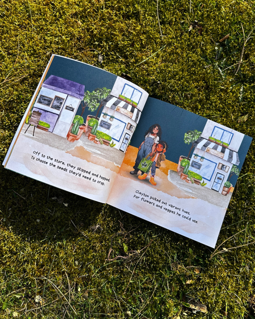 Vol 1 : Clayton's New Garden Journey: A Story of Autism and Growing