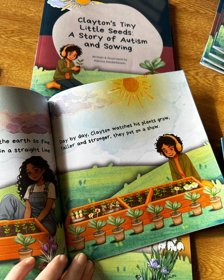 Vol 3 : Clayton's Tiny Little Seeds: A Story of Autism and Sowing