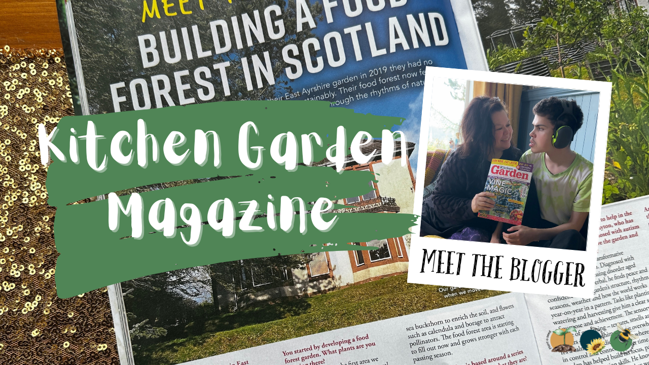 Featured in Kitchen Garden Magazine: Meet the Blogger September 2025