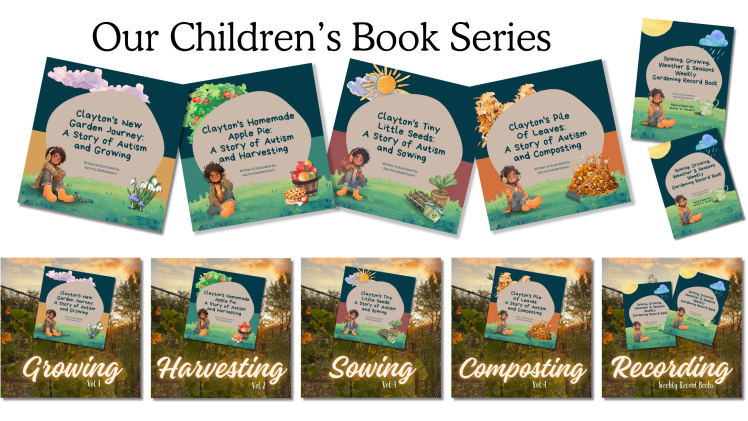 Our Children’s Book Series Autism and Gardening Shirt Picture Books