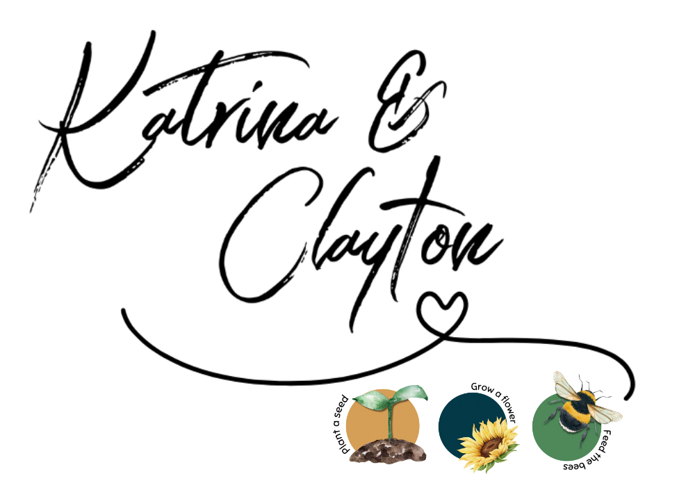 Katrina and Clayton Signature With Logo