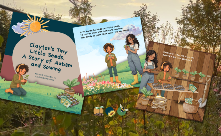 Vol 3 : Clayton’s Tiny Little Seeds: A Story of Autism and Sowing