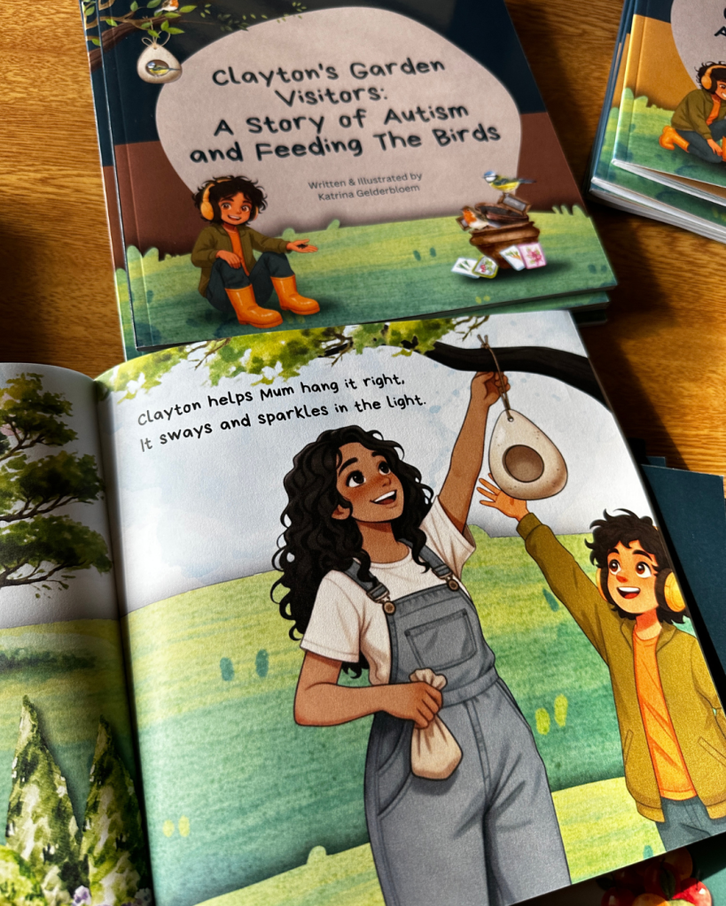 Vol 5 : Clayton's Garden Visitors: A Story of Autism and Feeding The Birds